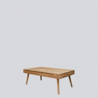 Škandinávsky konferenčný stolík CLASSY so širokou zásuvkou - 18228