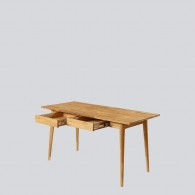 Skandinávský psací stůl CLASSY se zásuvkami - 9