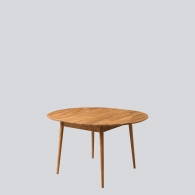 Malý dubový okrúhly stôl CLASSY - 21252