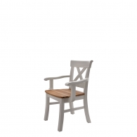 Židle ALICE v provensálském stylu s opěradly - 1