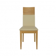 Čalouněná dubová židle COMO - 2