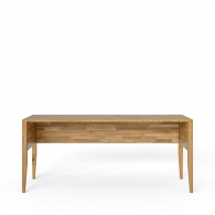 Široký dubový písací stôl - 24397