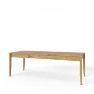 Masívny dubový rozkladací stôl - 24652