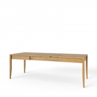 Masívny dubový rozkladací stôl - 26427