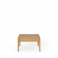 Masivní dubový kávový stolek 75x75 - 2