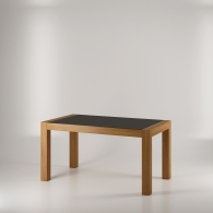 Dubový stôl s kamennou doskou - 9036